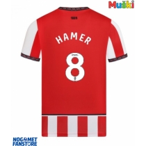 Sheffield United Gustavo Hamer #8 Domaci Dres 2025-26 Kratak Rukav